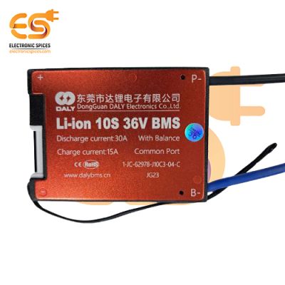 10S 30A BMS NMC Hardware Waterproof